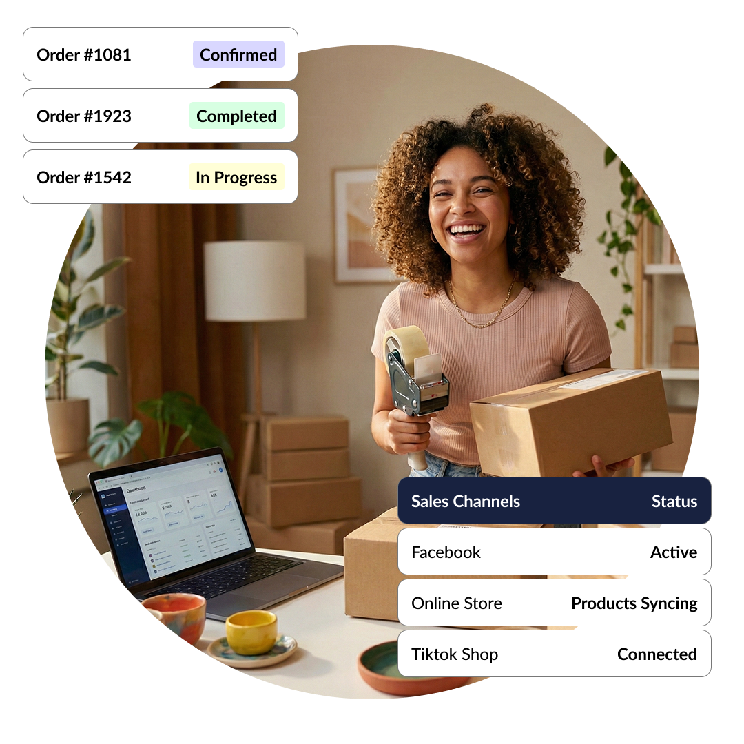 eCommerce Software Dashboard